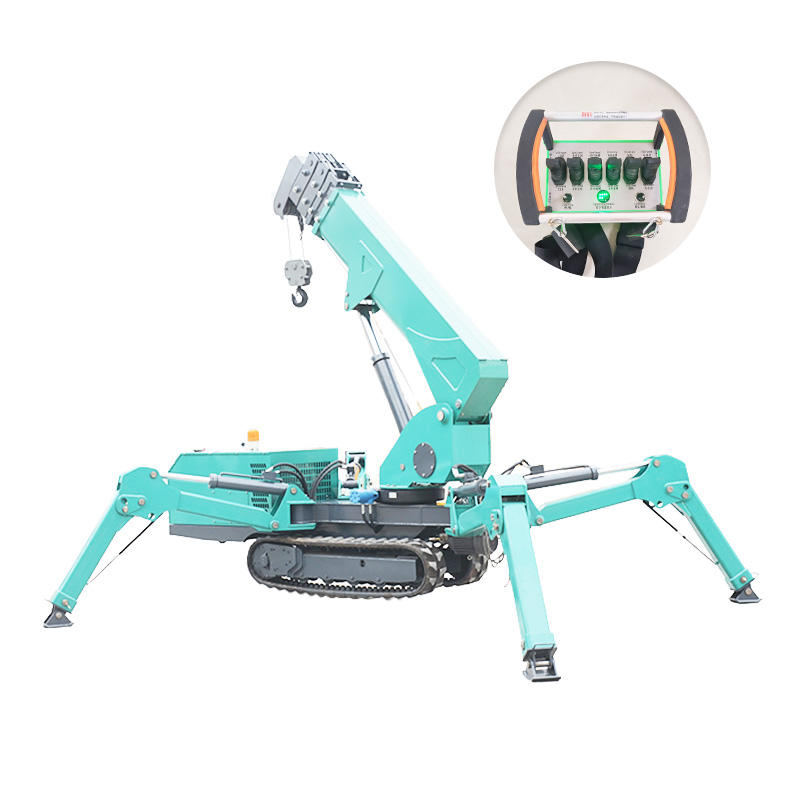 Compact Crawler Boom Lift - رافعة عنكبوتية هيدروليكية 7 طن، رافعة