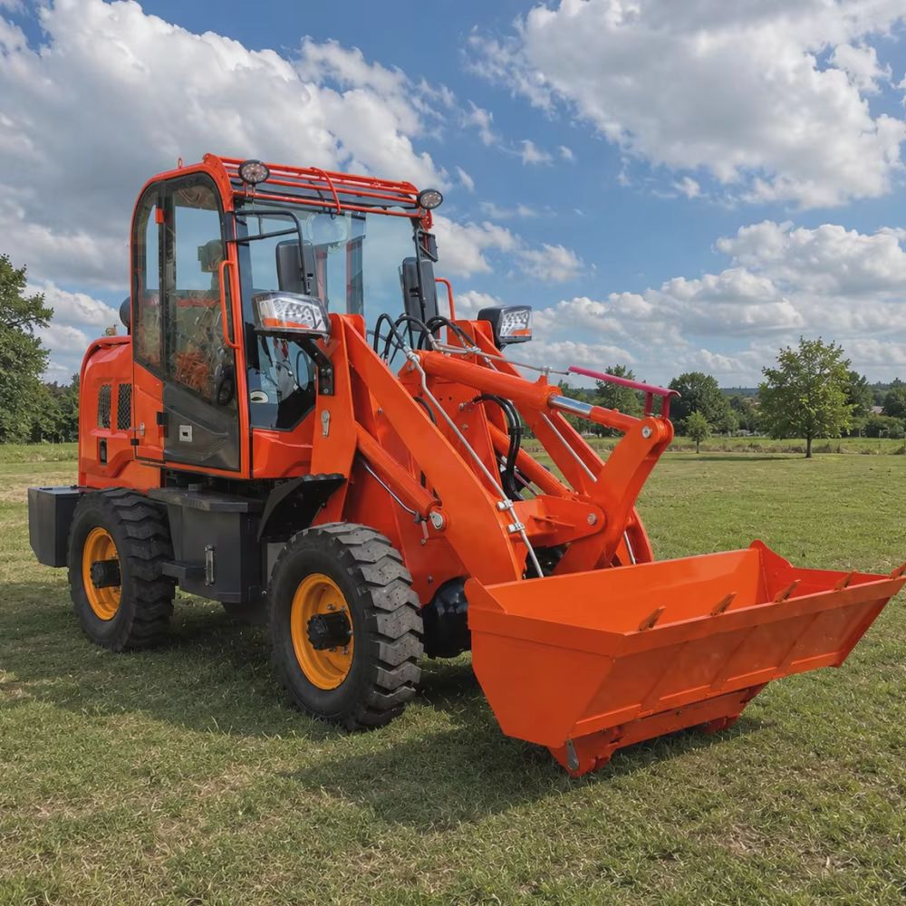 Heavy Equipment Landscaping - لودر أمامي بعجلات يعمل بالديزل، آلات