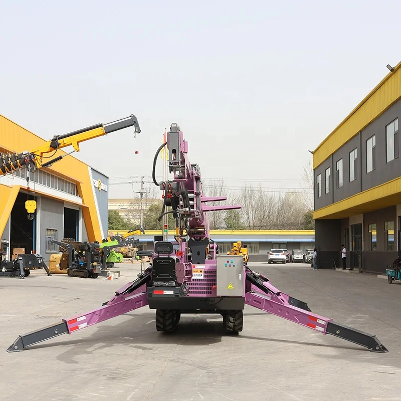 Compact Crawler Boom Lift - رافعة عنكبوتية مجنزرة ذاتية الدفع بذراع