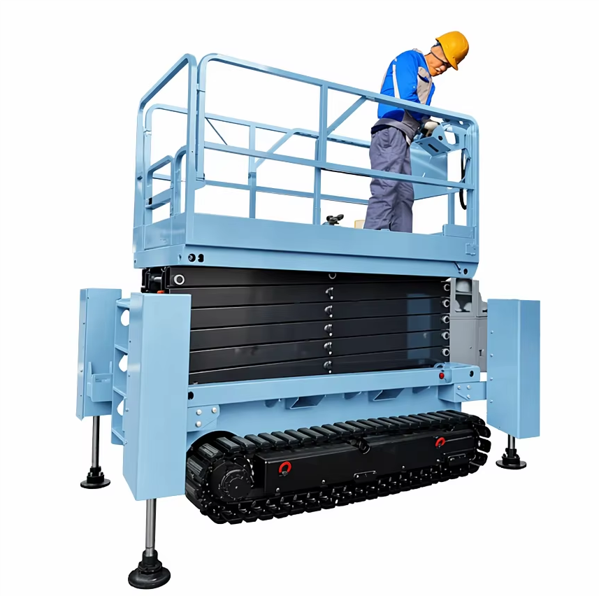 Compact Crawler Boom Lift - رافعة مفصلية مدمجة تعمل بالبطارية بارتفاع