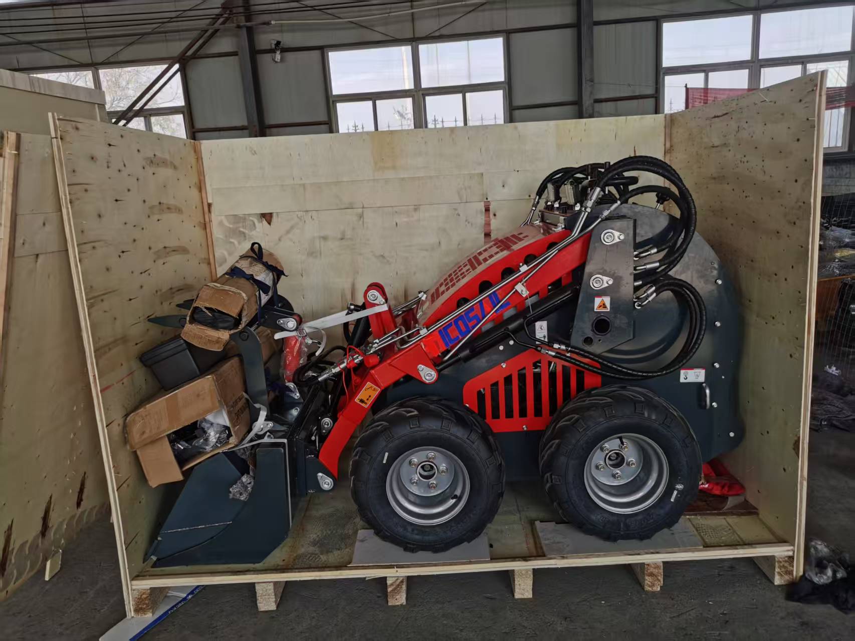 Wheel Loader - لودر انزلاقي 380E رباعي الدفع مع