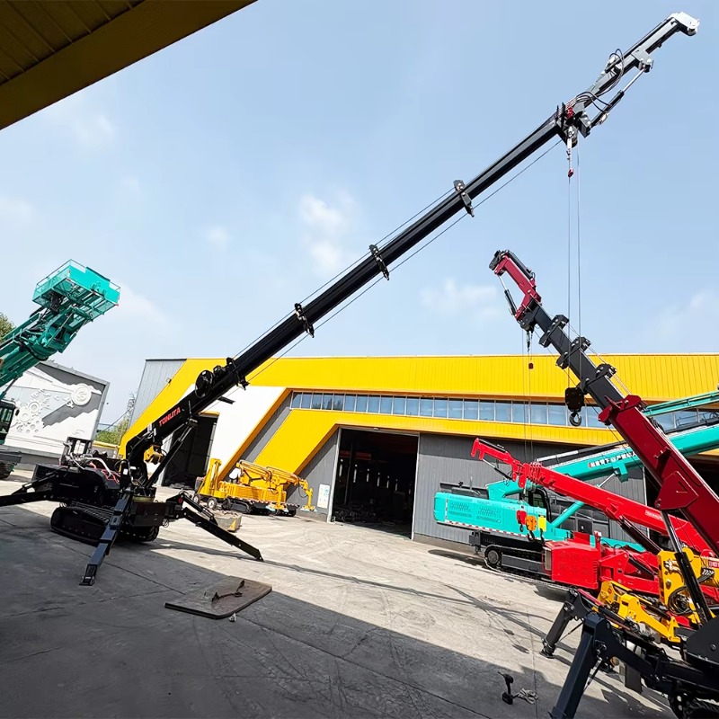 رافعة مخصصة بقدرة 10، 12، 14،  - مراجعة Compact Crawler Boom Lift وسعره