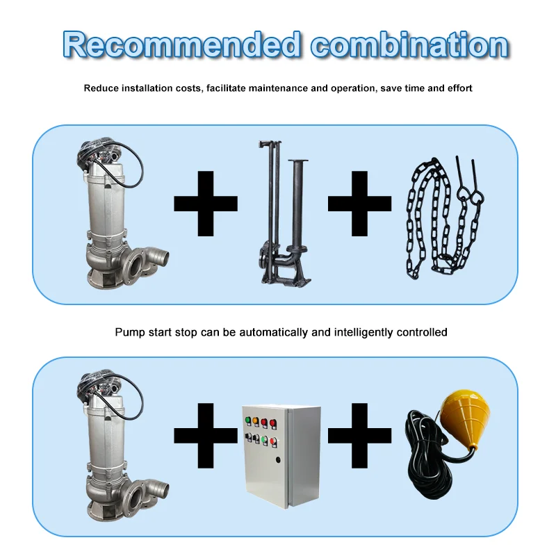مضخة غاطسة من الفولاذ المقاوم  - مراجعة Submersible Pump Sewage وسعره