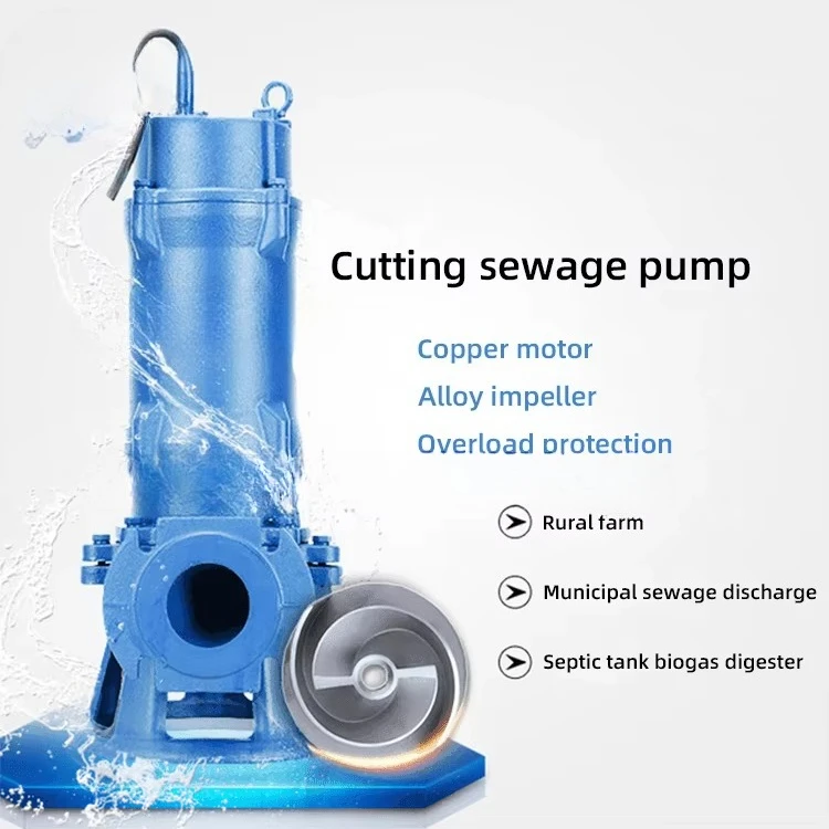 مضخة صرف صحي غاطسة كهربائية عا - مراجعة Submersible Pump Sewage وسعره