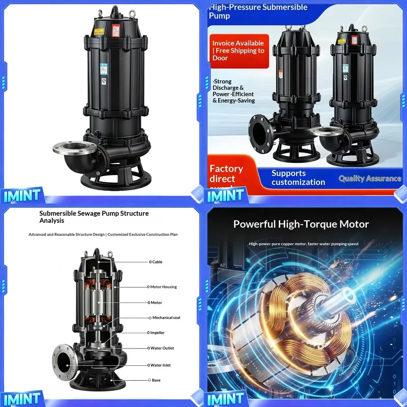 مضخة صرف صحي غاطسة 380 فولت ثل - مراجعة Submersible Pump Sewage وسعره