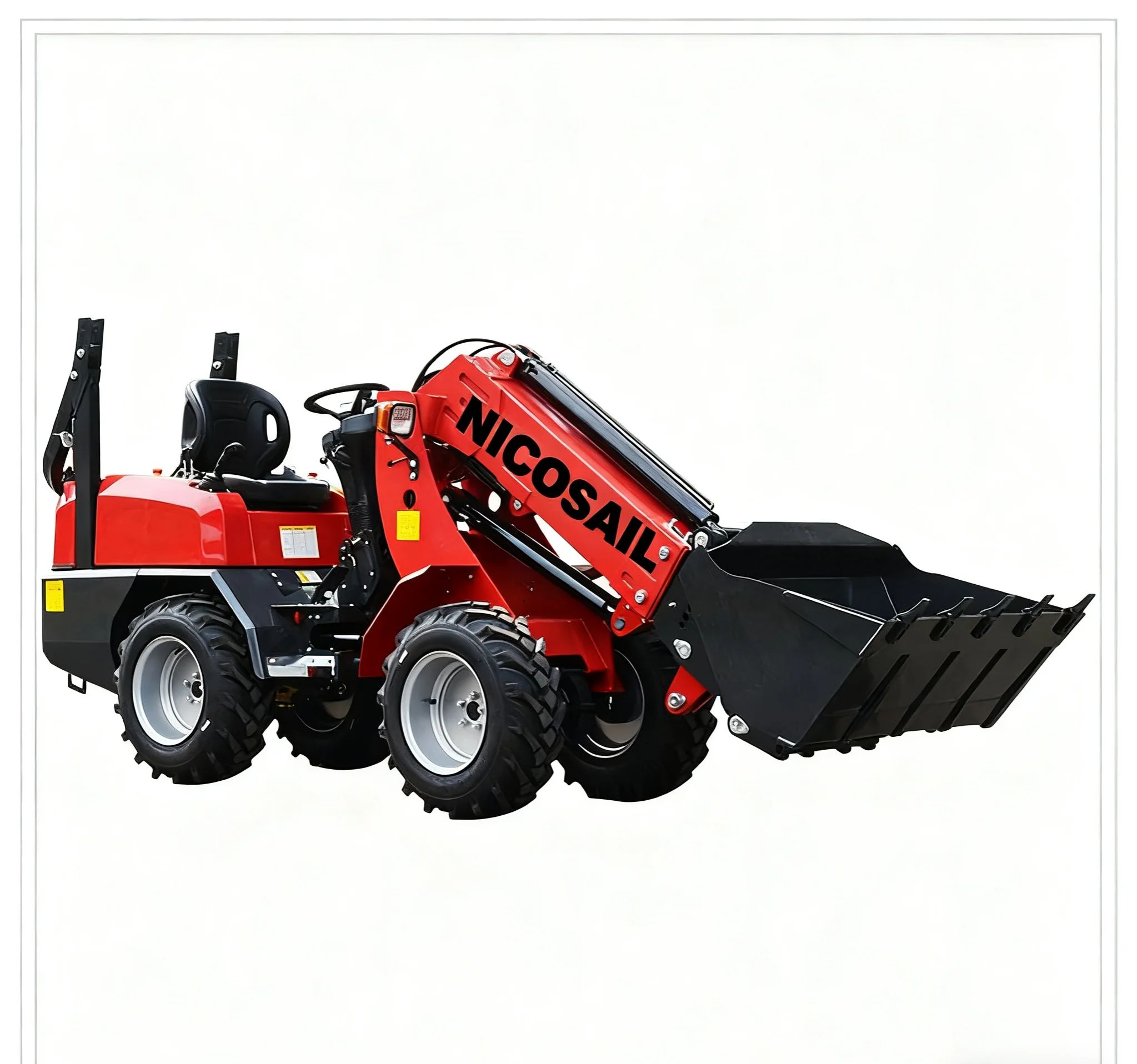 لودر صيني صغير ذو ذراع تلسكوبي - مراجعة Wheel Loader وسعره