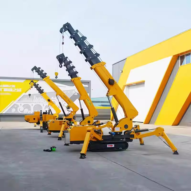 رافعة عنكبوتية زاحفة مدمجة هيد - مراجعة Compact Crawler Boom Lift وسعره